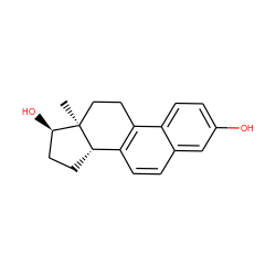 C[C@]12CCc3c(ccc4cc(O)ccc34)[C@@H]1CC[C@H]2O ZINC000004428377