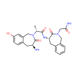 C[C@H](C(=O)N[C@H]1Cc2ccccc2CN(CC(N)=O)C1=O)N1Cc2cc(O)ccc2C[C@H](N)C1=O ZINC000029054110