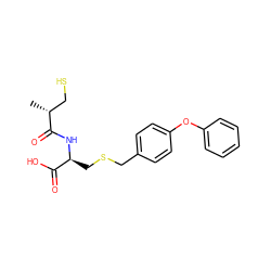 C[C@H](CS)C(=O)N[C@@H](CSCc1ccc(Oc2ccccc2)cc1)C(=O)O ZINC000040380642