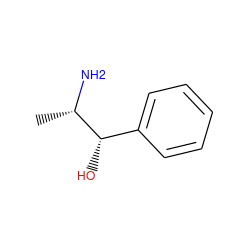 C[C@H](N)[C@@H](O)c1ccccc1 ZINC000000001100