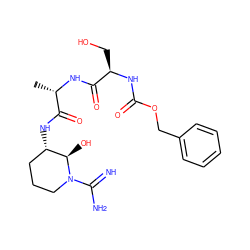 C[C@H](NC(=O)[C@@H](CO)NC(=O)OCc1ccccc1)C(=O)N[C@H]1CCCN(C(=N)N)[C@@H]1O ZINC000028101830