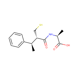 C[C@H](NC(=O)[C@@H](CS)[C@@H](C)c1ccccc1)C(=O)O ZINC000001535869