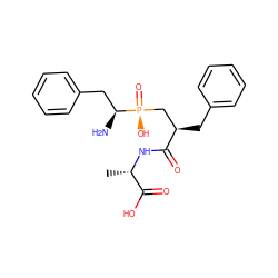 C[C@H](NC(=O)[C@H](Cc1ccccc1)C[P@](=O)(O)[C@@H](N)Cc1ccccc1)C(=O)O ZINC000013807095