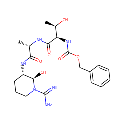 C[C@H](NC(=O)[C@H](NC(=O)OCc1ccccc1)[C@@H](C)O)C(=O)N[C@H]1CCCN(C(=N)N)[C@@H]1O ZINC000028099075