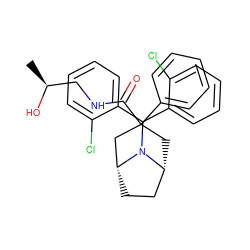 C[C@H](O)CNC(=O)C1(c2ccccc2)C[C@@H]2CC[C@H](C1)N2C(c1ccccc1Cl)c1ccccc1Cl ZINC000040395450