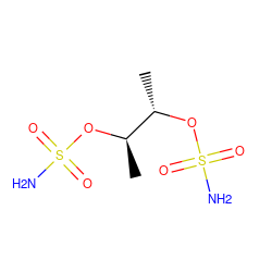 C[C@H](OS(N)(=O)=O)[C@@H](C)OS(N)(=O)=O ZINC000006021108