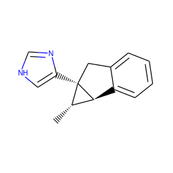 C[C@H]1[C@@H]2c3ccccc3C[C@]12c1c[nH]cn1 ZINC000034484999