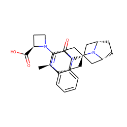 C[C@H]1C[C@H]2C[C@@H](C1)C[C@H](N1[C@H]3CC[C@@H]1C[C@H](n1c(=O)c(N4CC[C@@H]4C(=O)O)nc4ccccc41)C3)C2 ZINC001772628651