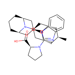 C[C@H]1C[C@H]2C[C@@H](C1)C[C@H](N1[C@H]3CCC[C@@H]1C[C@H](n1c(N4CCC[C@H]4C(=O)O)nc4ccccc41)C3)C2 ZINC000473215251