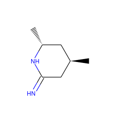 C[C@H]1CC(=N)N[C@H](C)C1 ZINC000002387175