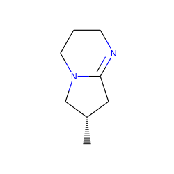 C[C@H]1CC2=NCCCN2C1 ZINC000114635423