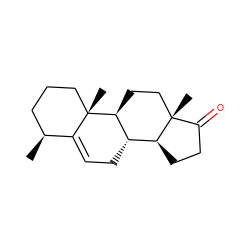 C[C@H]1CCC[C@@]2(C)C1=CC[C@H]1[C@@H]3CCC(=O)[C@@]3(C)CC[C@@H]12 ZINC000038295505