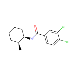 C[C@H]1CCCC[C@H]1NC(=O)c1ccc(Cl)c(Cl)c1 ZINC000000395855