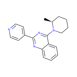 C[C@H]1CCCCN1c1nc(-c2ccncc2)nc2ccccc12 ZINC000000519988