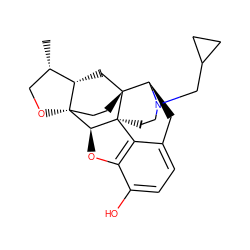 C[C@H]1CO[C@@]23CC[C@@]4(C[C@@H]12)[C@H]1Cc2ccc(O)c5c2[C@@]4(CCN1CC1CC1)[C@H]3O5 ZINC000100825065