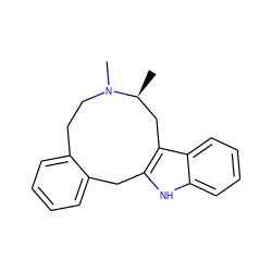 C[C@H]1Cc2c([nH]c3ccccc23)Cc2ccccc2CCN1C ZINC000082152216