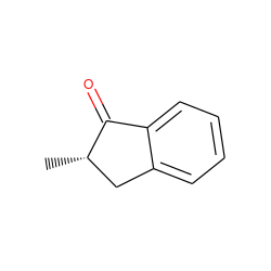 C[C@H]1Cc2ccccc2C1=O ZINC000001694402