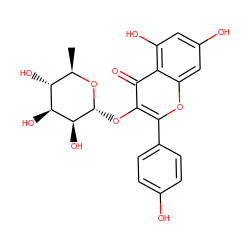 C[C@H]1O[C@H](Oc2c(-c3ccc(O)cc3)oc3cc(O)cc(O)c3c2=O)[C@@H](O)[C@@H](O)[C@@H]1O ZINC000002008803