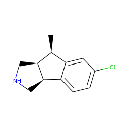 C[C@H]1c2cc(Cl)ccc2[C@H]2CNC[C@H]21 ZINC000036270540