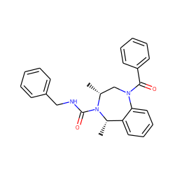 C[C@H]1c2ccccc2N(C(=O)c2ccccc2)C[C@@H](C)N1C(=O)NCc1ccccc1 ZINC001772620854