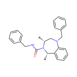 C[C@H]1c2ccccc2N(Cc2ccccc2)C[C@@H](C)N1C(=O)NCc1ccccc1 ZINC001772597963