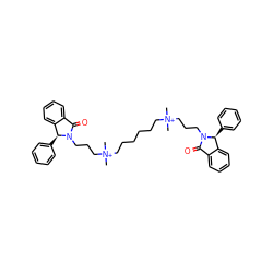 C[N+](C)(CCCCCC[N+](C)(C)CCCN1C(=O)c2ccccc2[C@@H]1c1ccccc1)CCCN1C(=O)c2ccccc2[C@@H]1c1ccccc1 ZINC000026271954