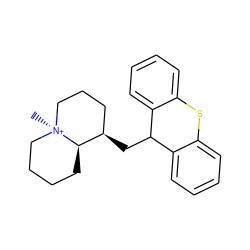 C[N@@+]12CCCC[C@@H]1[C@H](CC1c3ccccc3Sc3ccccc31)CCC2 ZINC000254100352