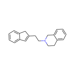 C1=C(CCN2CCc3ccccc3C2)Cc2ccccc21 ZINC001772647689