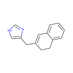 C1=C(Cc2c[nH]cn2)CCc2ccccc21 ZINC000013862071