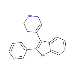 C1=C(c2c(-c3ccccc3)[nH]c3ccccc23)CCNC1 ZINC000028526174