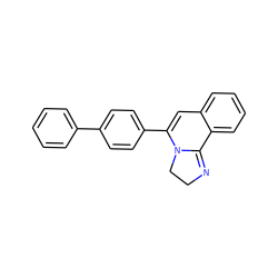 C1=C(c2ccc(-c3ccccc3)cc2)N2CCN=C2c2ccccc21 ZINC000013740231