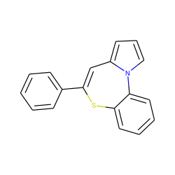 C1=C(c2ccccc2)Sc2ccccc2-n2cccc21 ZINC000013603874