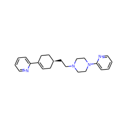 C1=C(c2ccccn2)CC[C@@H](CCN2CCN(c3ccccn3)CC2)C1 ZINC000018212274