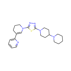 C1=C(c2ccccn2)CCCN1c1nnc(N2CCC(N3CCCCC3)CC2)s1 ZINC000084651865