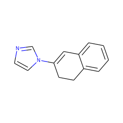 C1=C(n2ccnc2)CCc2ccccc21 ZINC000013684552