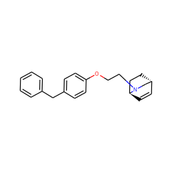 C1=C[C@H]2CC[C@H]1CN2CCOc1ccc(Cc2ccccc2)cc1 ZINC000100845713