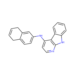 C1=CCc2cc(Nc3ccnc4[nH]c5ccccc5c34)ccc2C1 ZINC000169312095