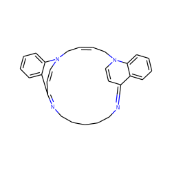 C1=CN2C/C=C\CN3C=CC(=NCCCCCN=C1c1ccccc12)c1ccccc13 ZINC000377845842