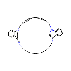 C1=CN2Cc3ccc(cc3)-c3ccc(cc3)CN3C=CC(=NCCCCCCCCCCN=C1c1ccccc12)c1ccccc13 ZINC000377825242