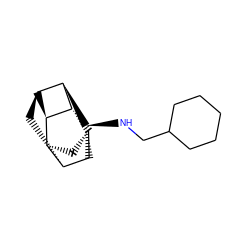 C1CCC(CN[C@H]2[C@H]3[C@H]4C[C@@H]5[C@H]6[C@@H](C[C@H]53)[C@@H]2[C@@H]64)CC1 ZINC000299845645