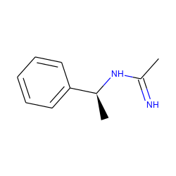 CC(=N)N[C@@H](C)c1ccccc1 ZINC000040379072