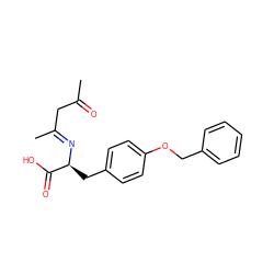 CC(=O)C/C(C)=N/[C@@H](Cc1ccc(OCc2ccccc2)cc1)C(=O)O ZINC000100930103