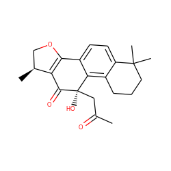 CC(=O)C[C@@]1(O)C(=O)C2=C(OC[C@@H]2C)c2ccc3c(c21)CCCC3(C)C ZINC000013431690