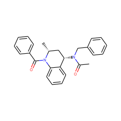 CC(=O)N(Cc1ccccc1)[C@H]1C[C@@H](C)N(C(=O)c2ccccc2)c2ccccc21 ZINC000038837888