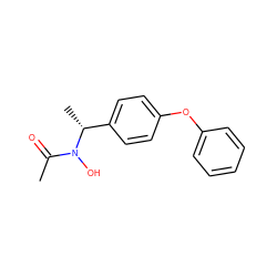 CC(=O)N(O)[C@H](C)c1ccc(Oc2ccccc2)cc1 ZINC000026145187