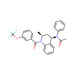 CC(=O)N(c1ccccc1)[C@@H]1C[C@H](C)N(C(=O)c2cccc(OC(F)(F)F)c2)c2ccccc21 ZINC000049036295