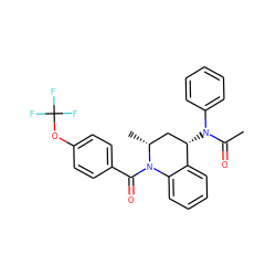 CC(=O)N(c1ccccc1)[C@H]1C[C@@H](C)N(C(=O)c2ccc(OC(F)(F)F)cc2)c2ccccc21 ZINC000049110493