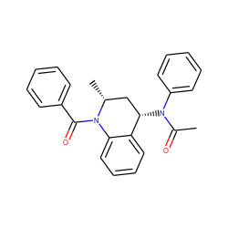 CC(=O)N(c1ccccc1)[C@H]1C[C@@H](C)N(C(=O)c2ccccc2)c2ccccc21 ZINC000000825997