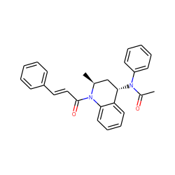 CC(=O)N(c1ccccc1)[C@H]1C[C@H](C)N(C(=O)/C=C/c2ccccc2)c2ccccc21 ZINC000000832676