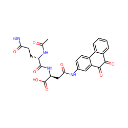 CC(=O)N[C@@H](CCC(N)=O)C(=O)N[C@@H](CC(=O)Nc1ccc2c(c1)C(=O)C(=O)c1ccccc1-2)C(=O)O ZINC000013862851